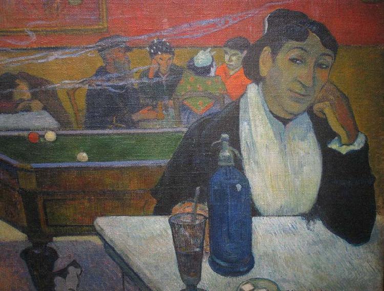Paul Gauguin Cafe at Arles oil painting image